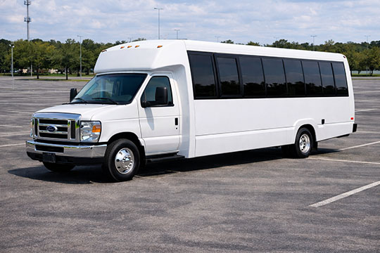 25-passenger minibus available for charter in Red Oak, TX
